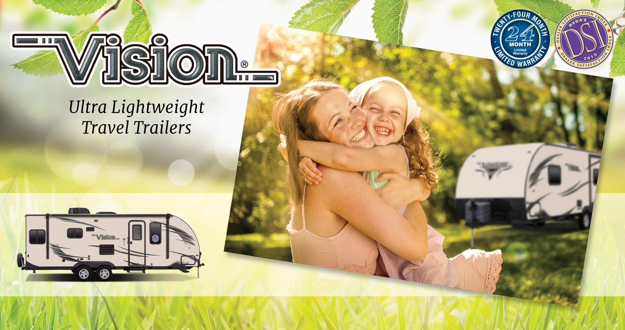 KZ RV Vision Ultra Lightweight Travel Trailers Introduction
