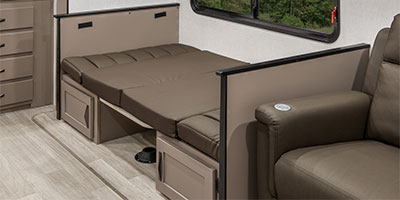 2024 KZ RV Connect C302FBK Travel Trailer Dinette Down