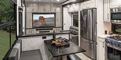 2023 KZ RV Durango Gold G360REQ Fifth Wheel Living Room