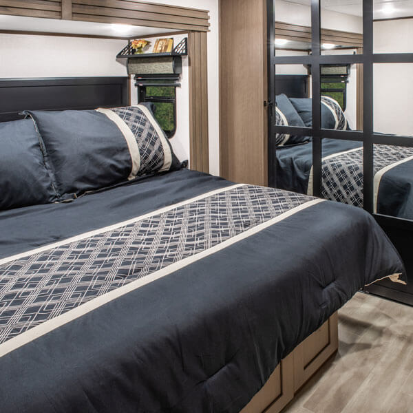 2024 KZ RV Durango Gold G391RKF Fifth Wheel Bedroom