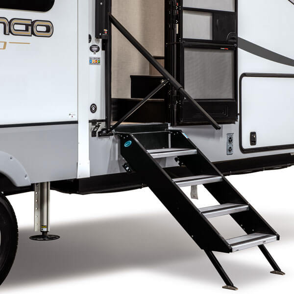 2024 KZ RV Durango Gold G391RKF Fifth Wheel Exterior Solid Steps