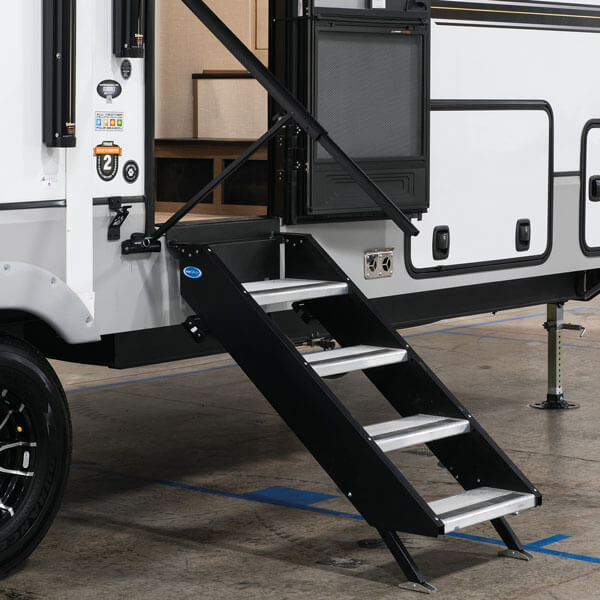 2024 KZ RV Durango Half Ton D283RLT Fifth Wheel Exterior Steps