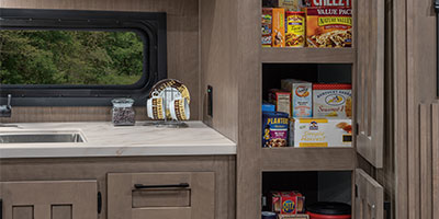 2024 KZ RV Durango Half-Ton D240RKD Fifth Wheel Kitchen Pantry