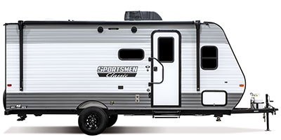 2023 KZ RV Sportsmen Classic 181SS Travel Trailer Exterior Side Profile Door Side