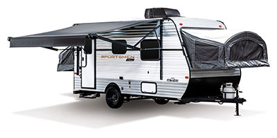 2024 KZ RV Sportsmen Classic 160RBT Travel Trailer Exterior Awning