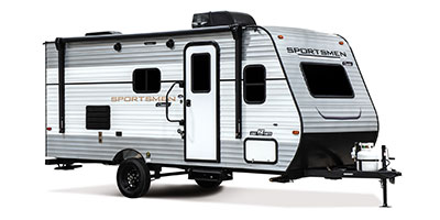 2024 KZ RV Sportsmen Classic 181BH Travel Trailer Exterior Front 3-4 Door Side