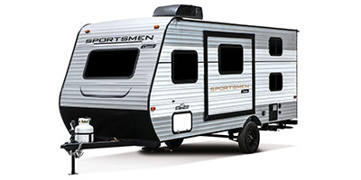 2024 KZ RV Sportsmen Classic 181BH Travel Trailer Exterior Front 3-4 Off Door Side