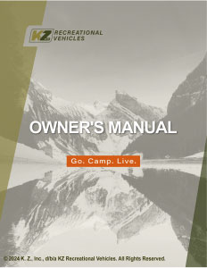 2025 KZ RV Owners Manual