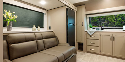 2025 KZ RV Connect Mini CM181FKK Travel Trailer Living Room