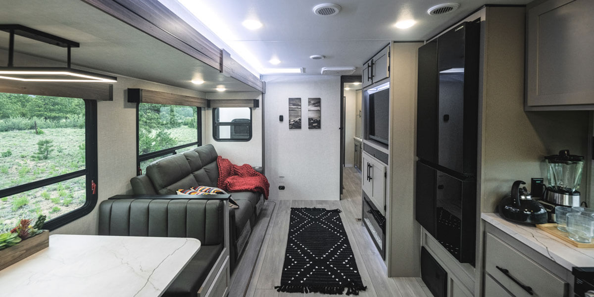 2025 KZ RV Connect C302FBK Travel Trailer Living Room