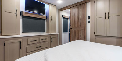 2025 KZ RV Connect C313MK Travel Trailer Bedroom Dresser