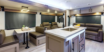 2025 KZ RV Connect C313MK Travel Trailer Living Room 4