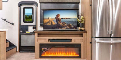 2025 KZ RV Durango D281RKD Fifth Wheel Entertainment Center