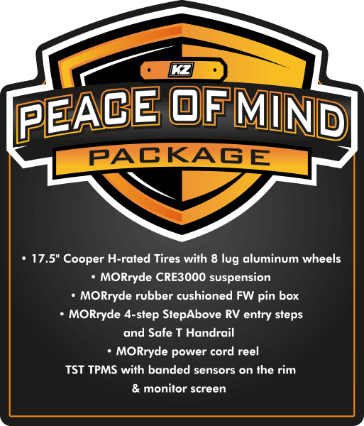 2025 KZ RV Durango Gold Peace of Mind Package