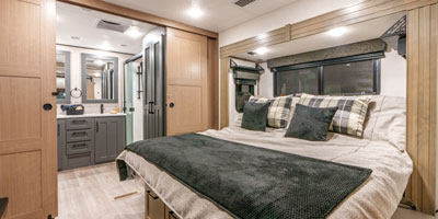 2025 KZ RV Durango Gold G388FLS Fifth Wheel Bedroom