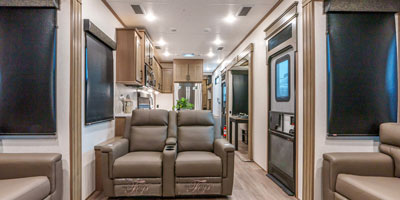 2025 KZ RV Durango Gold G393MKF Fifth Wheel Back to Front