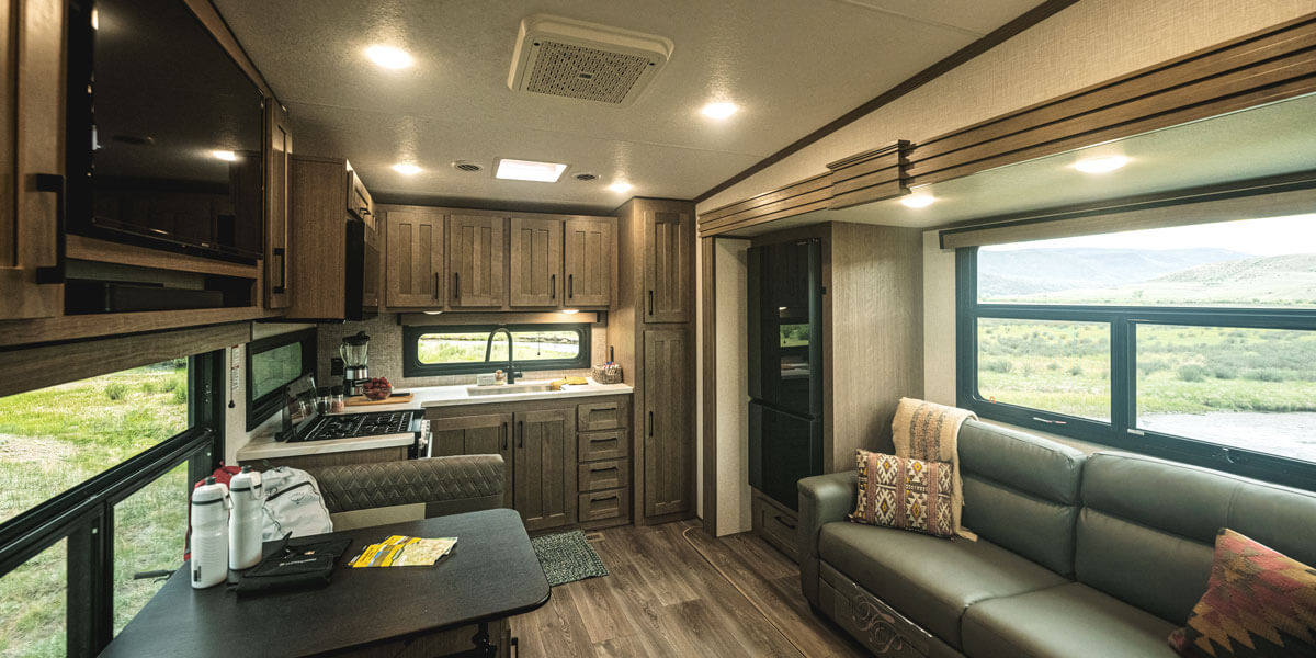 2025 KZ RV Durango HT D232MLD Fifth Wheel Kitchen