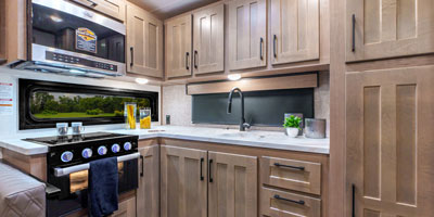 2025 KZ RV Durango HT D232MLD Fifth Wheel Kitchen