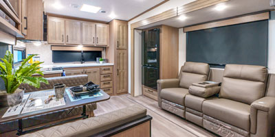 2025 KZ RV Durango HT D232MLD Fifth Wheel Living Room