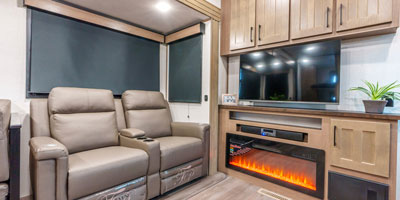 2025 KZ RV Durango HT D286BHD Fifth Wheel Living Room