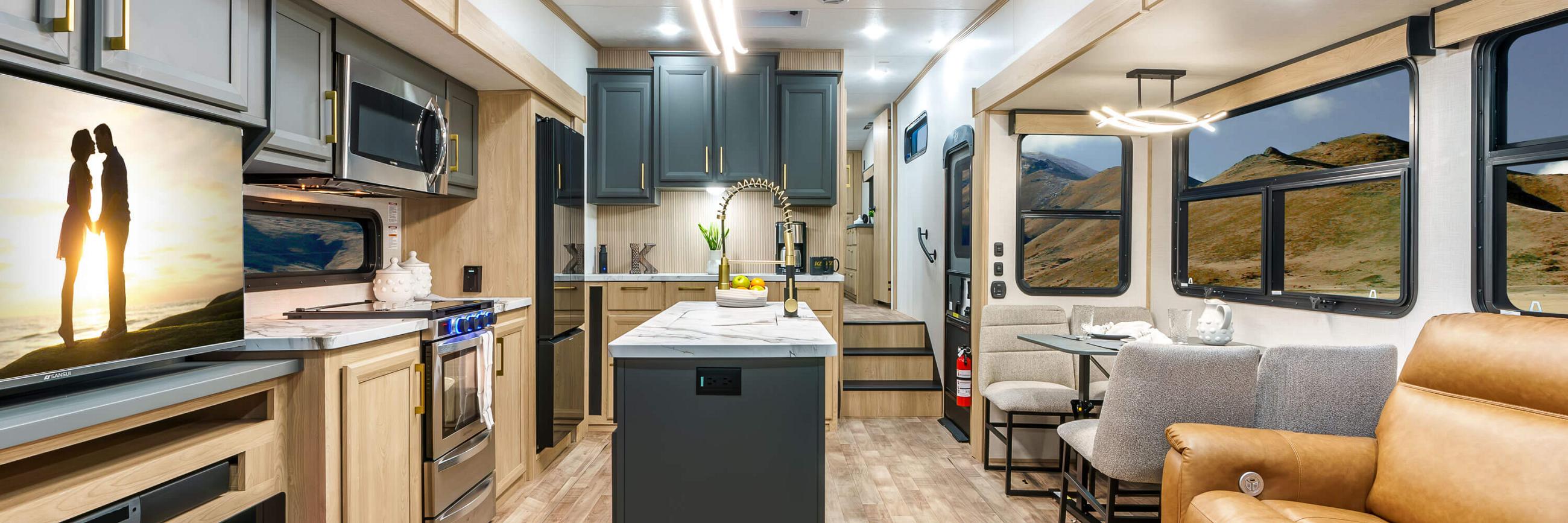 2025 KZ RV Ridgeway 31RL All New Fifth Wheel Kitchen