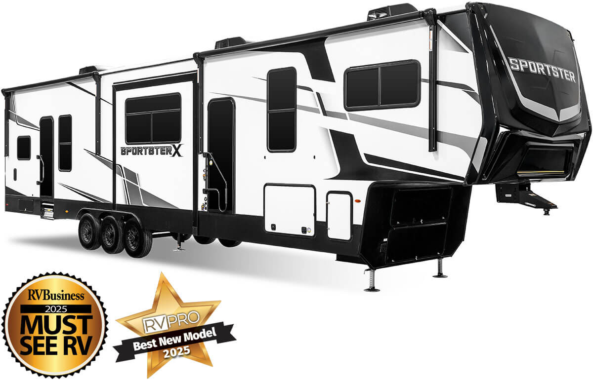 2025 KZ RV Sportster X All New Award Winning Fifth Wheel Toy Hauler